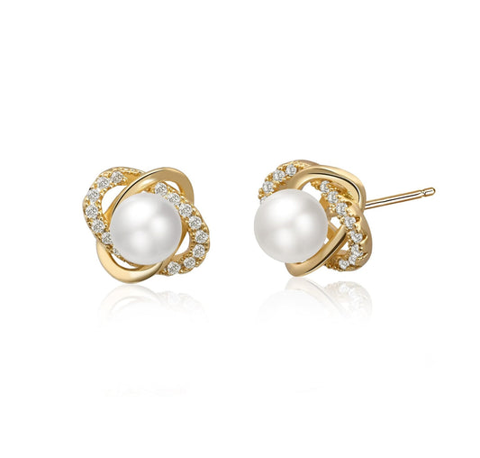 Chanel Pearl Earrings