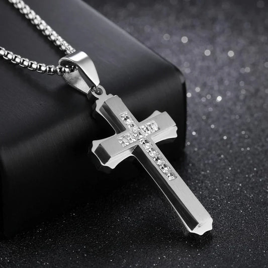 Diamond Cross Necklace