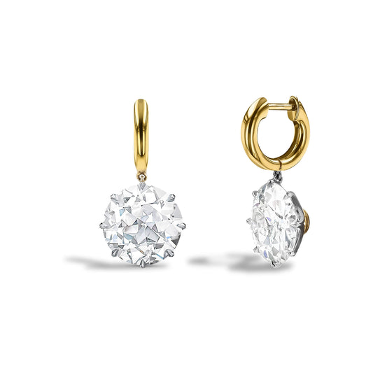 Diamond Drop Earrings