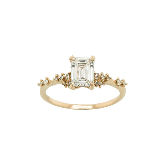 Emerald Cut Engagement Ring