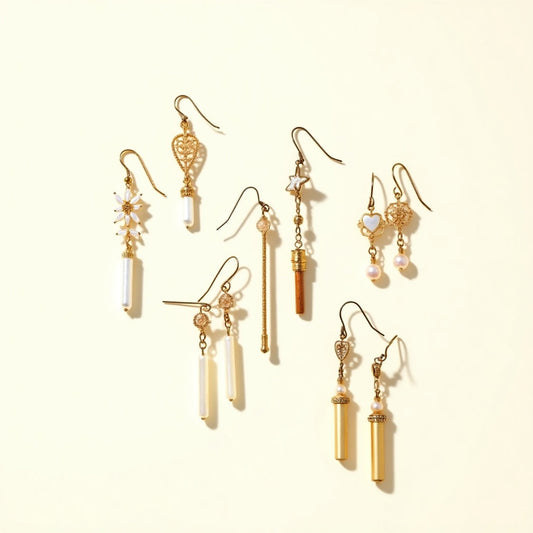 Gold Drop Earrings