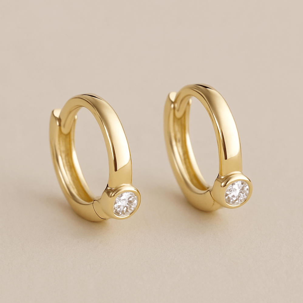 Gold Earrings for Kids