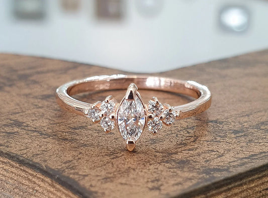 Marquise Engagement Ring