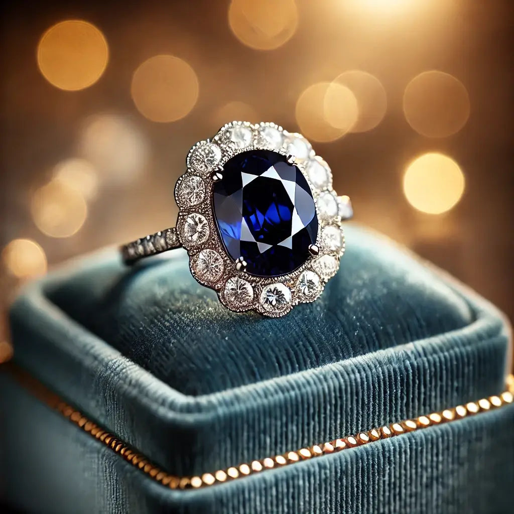 Oval Sapphire Ring