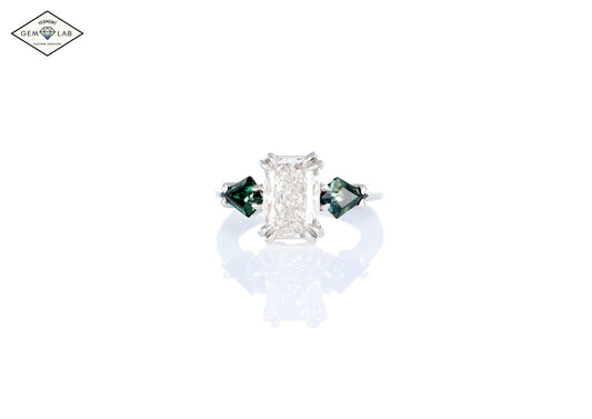 Green Sapphire Ring