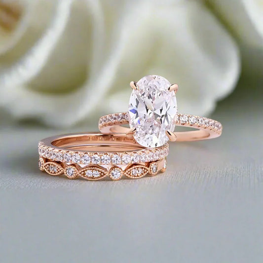 Rose Gold Wedding Rings