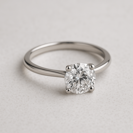 Simple Engagement Rings