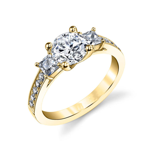 Three Stone Engagement Rings