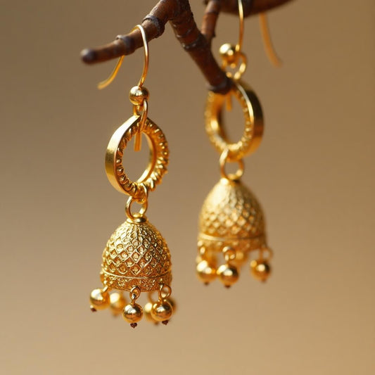Solid Gold Earrings