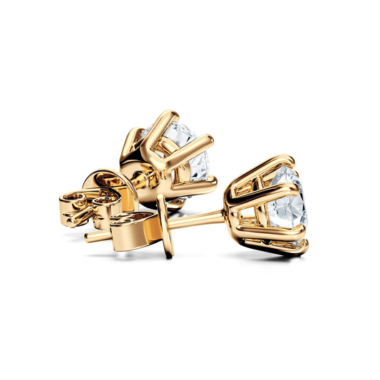 Gold Stud Earrings
