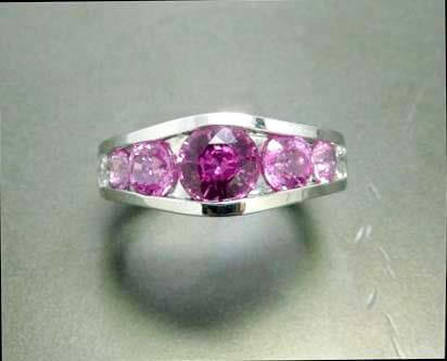 Pink Sapphire Engagement Rings