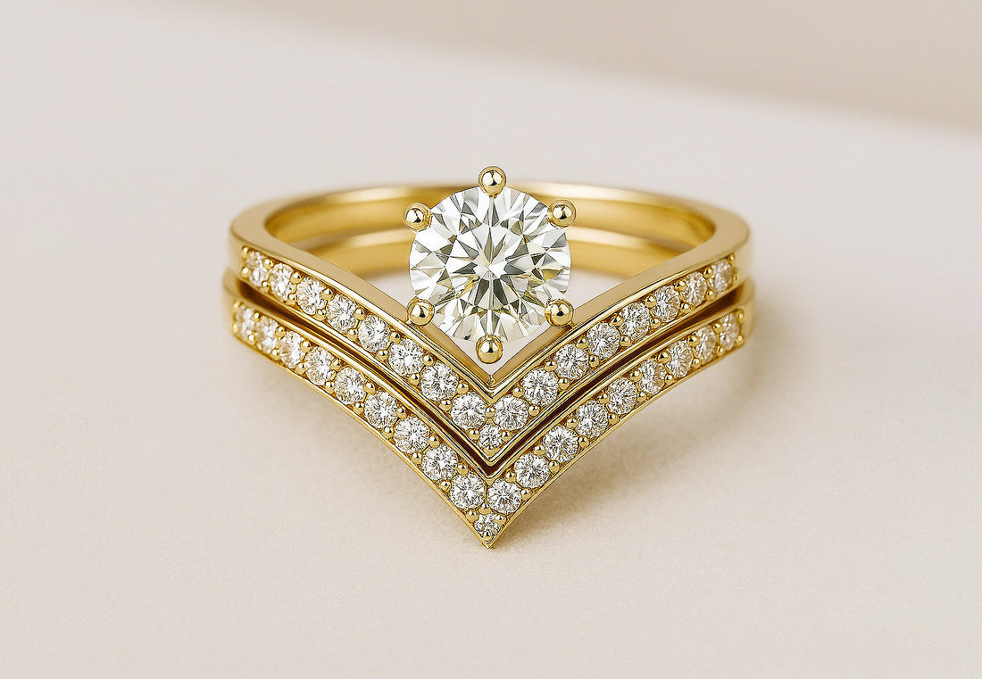Gold Diamond Ring for Women