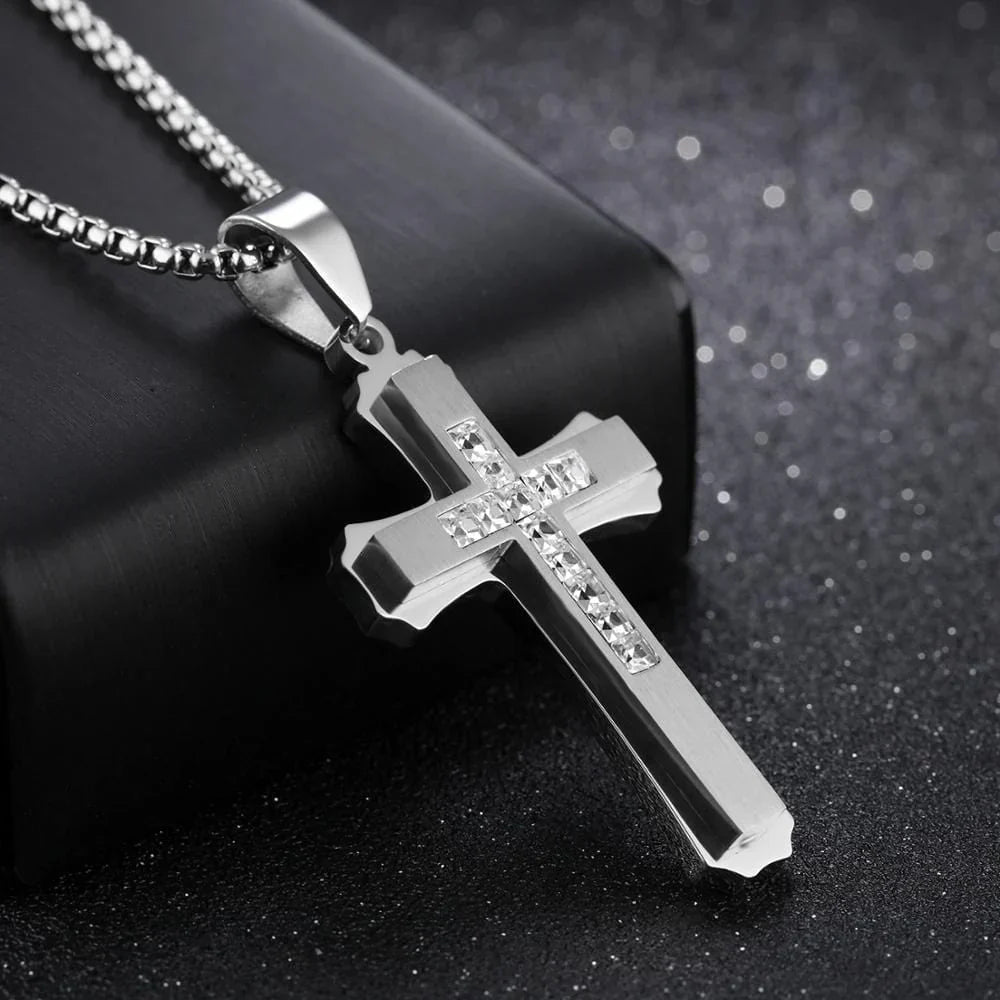 Diamond Cross Necklace