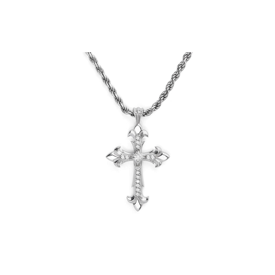 Mens Cross Necklace
