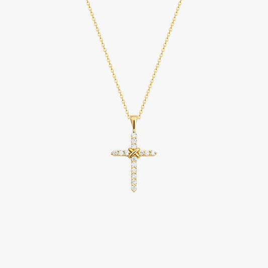 Gold Cross Necklaces for Women