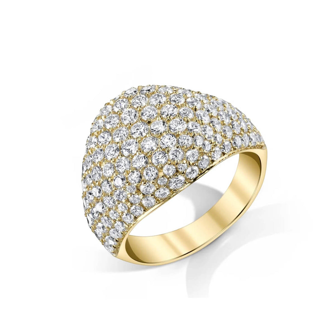 Diamond Pinky Ring