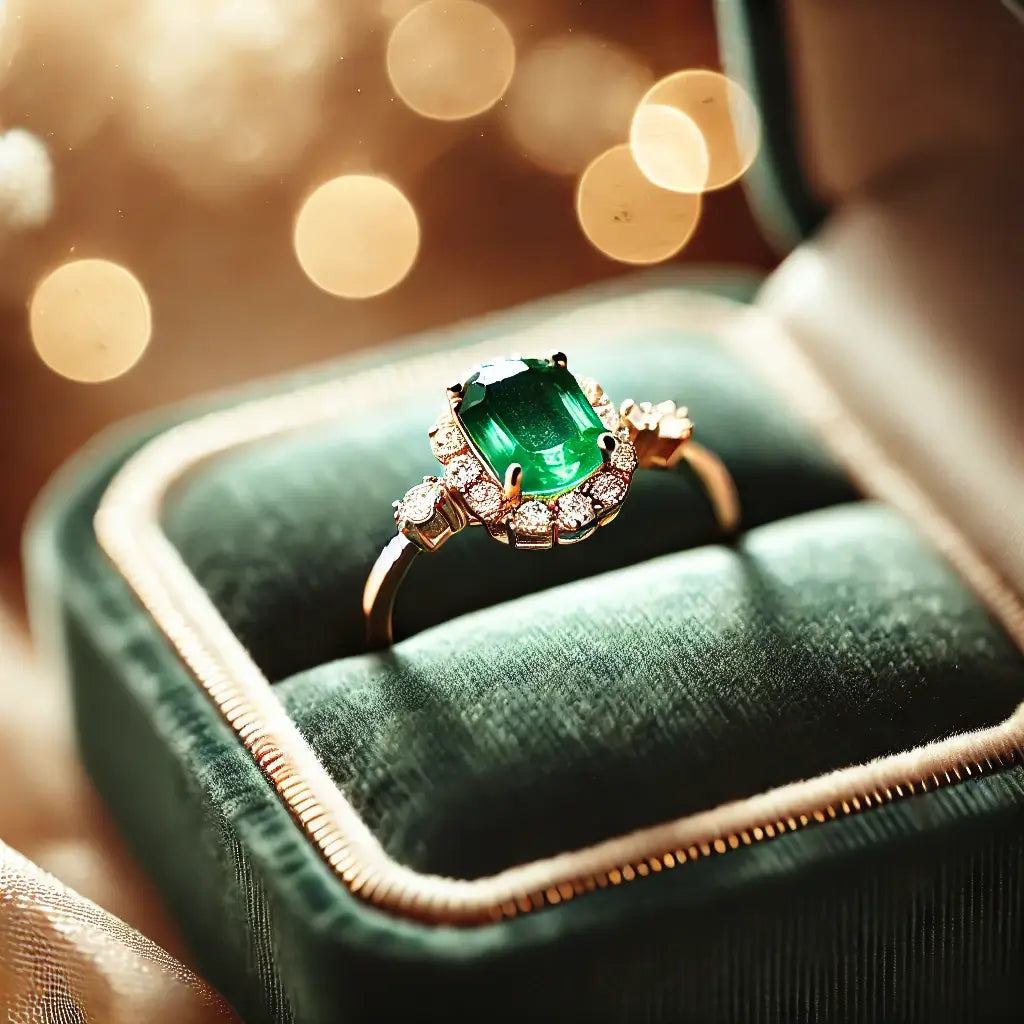 Emerald Wedding Rings