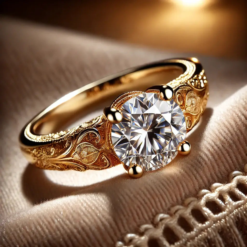 Gold Engagement Rings