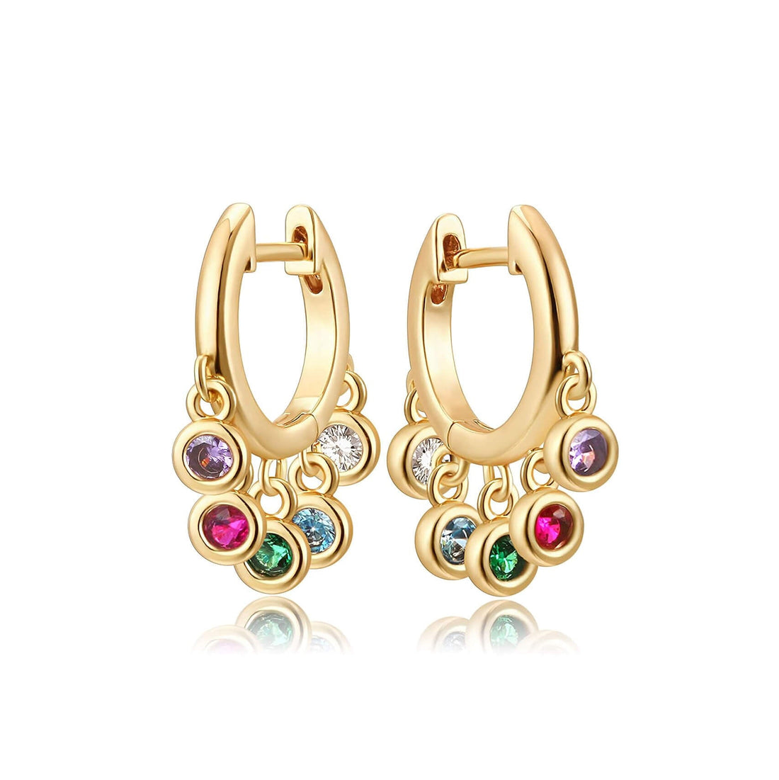 Gold Clip On Earrings