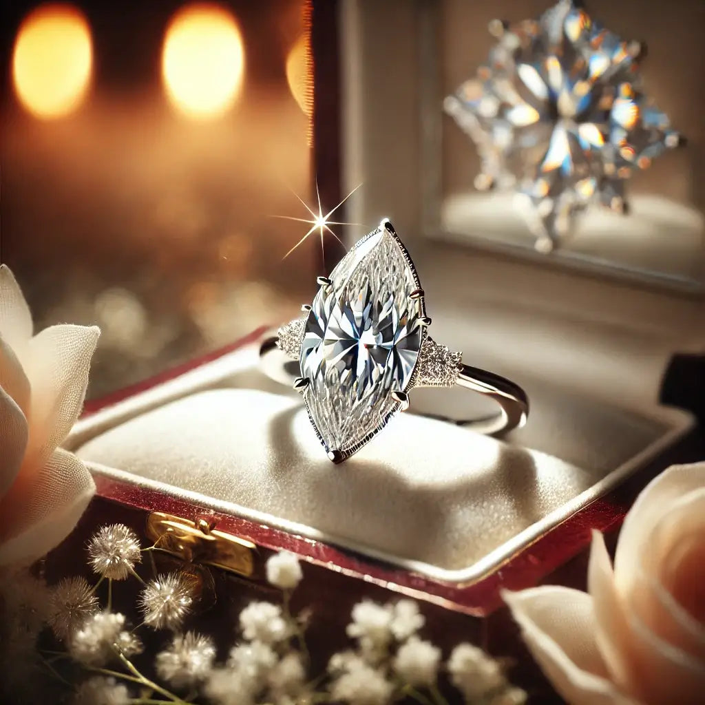 Marquise Diamond Ring