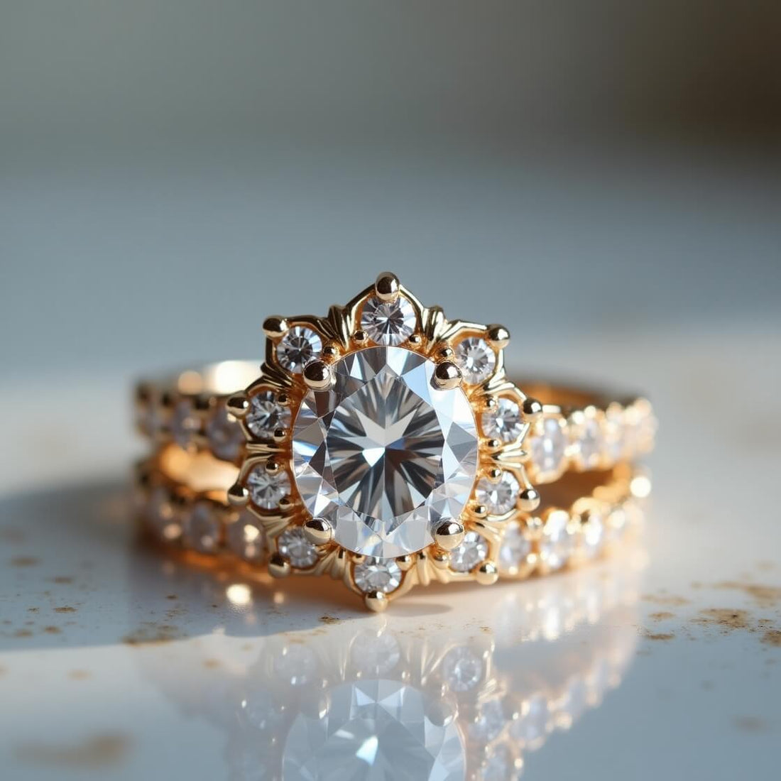 Diamond Ring Enhancer Gold
