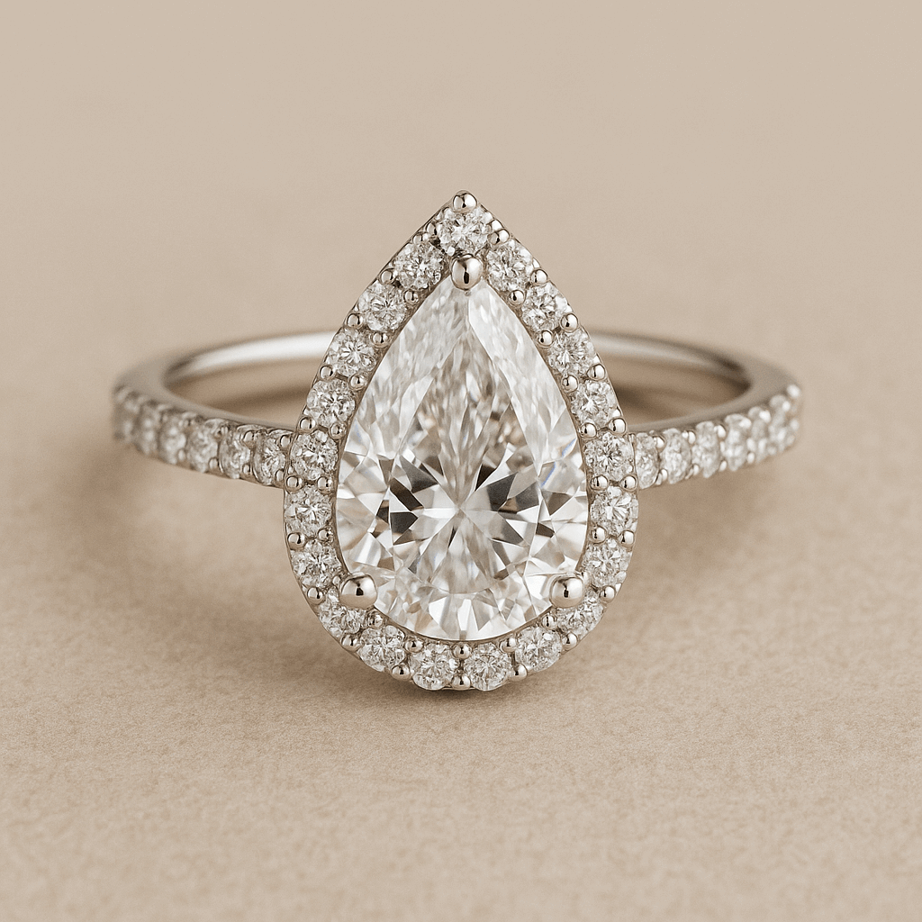 Pear Engagement Rings