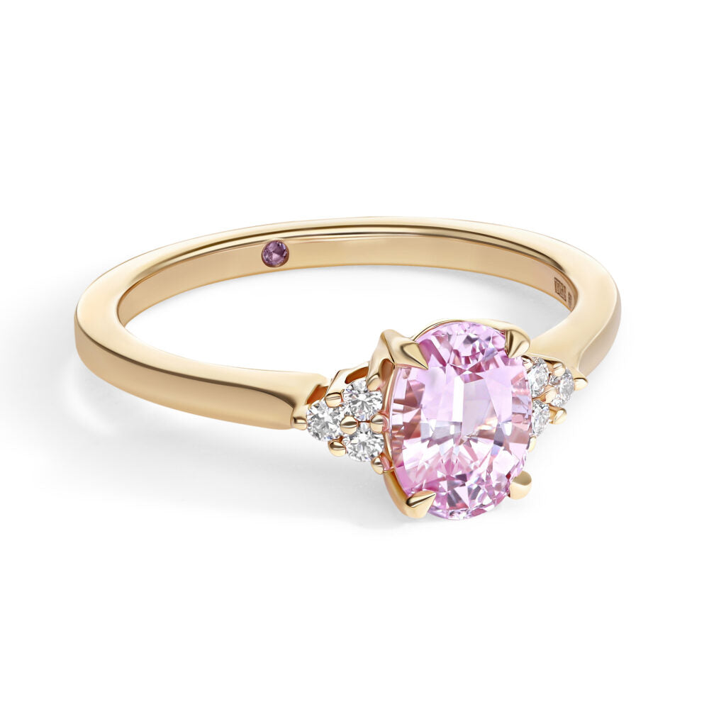 Pink Engagement Rings