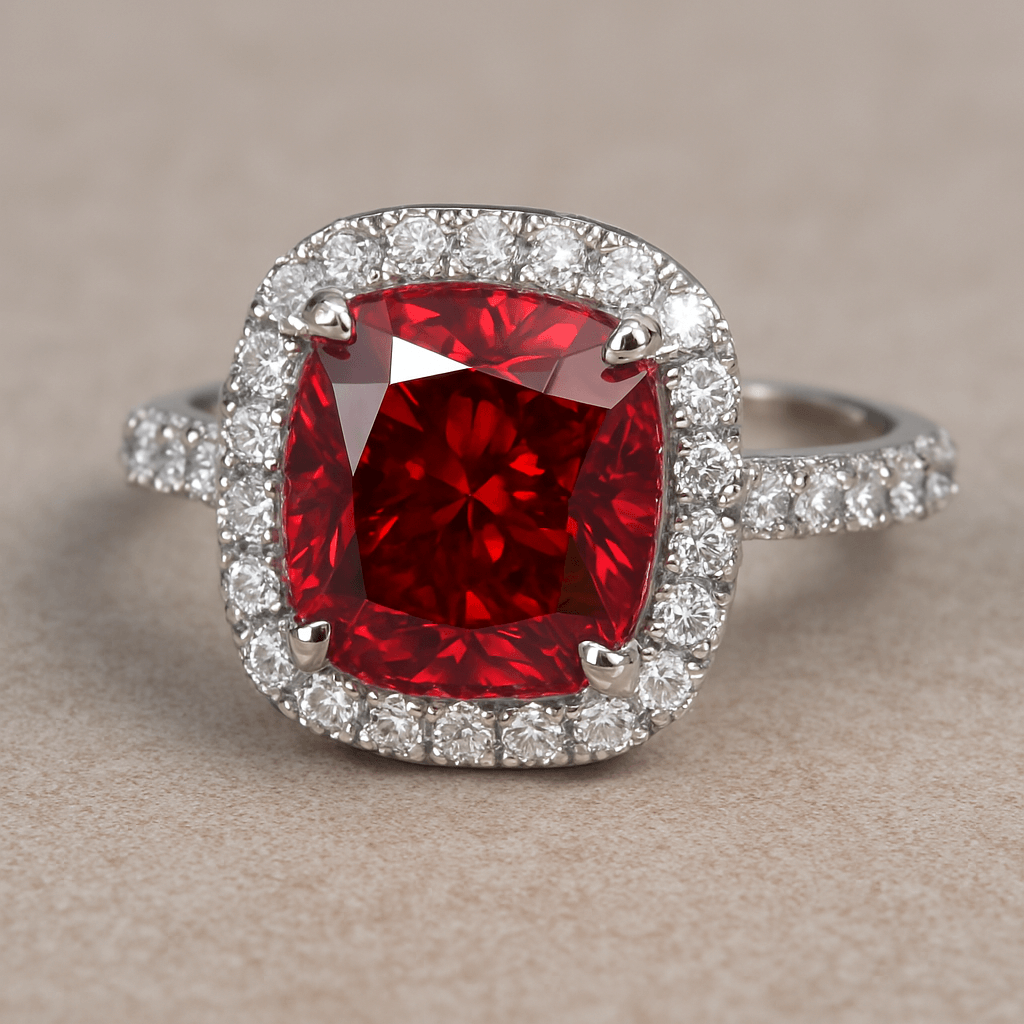 Ruby Engagement Rings