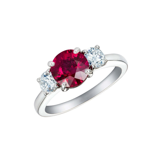 Ruby and Diamond Ring
