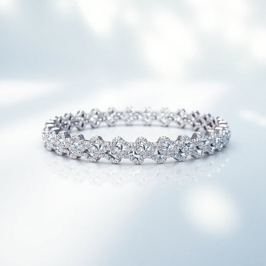 Silver Tennis Bracelets